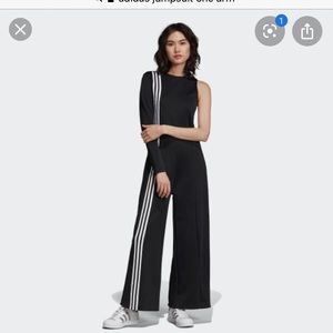 Addidas Off The Shoulder Jumpsuit